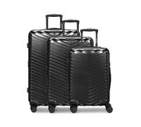REDOLZ Essentials 18 Parent, negro brillante, 3-Set, Carrito rígido S con ruedas giratorias