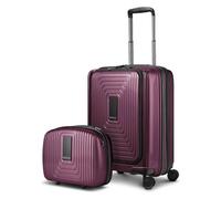Redolz Juego de maletas Essentials 14 2 pzs. trolley de cabina con plegado extensible + neceser rojo
