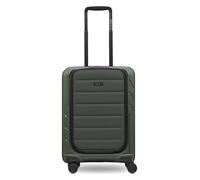 Redolz Maletas de cabina Essentials 17 con 4 ruedas, 55 cm, con compartimento blando para el portátil verde oliva