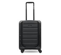 Redolz Maletas de cabina Essentials 17 con 4 ruedas, 55 cm, con compartimento blando para el portátil negro