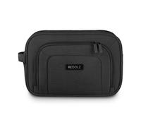 Redolz Neceser Essentials 12 30 cm doble cremallera negro