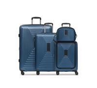 REDOLZ Stammartikel Essentials 14 - Compartimento para portátil, Azul oscuro metálico, 4 juegos, Clásico