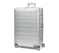 Redolz Trolley con 4 ruedas «Pro Aluminium 4» de aluminio, 77 cm plateado
