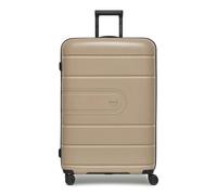 REDOLZ Essentials 11 + BC, beige, Koffer L+ (76 cm) erweiterbar, Carro rígido con ruedas giratorias