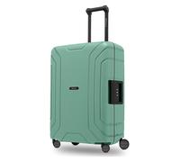 Redolz Trolley Essentials 15 de 4 ruedas, 65 cm, con cierre de tres puntos verde