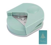 Redondeador de Esquinas, Esquinas para Manualidades de Papel, Cortador de Radio, Cortador de Papel, Papel Scrapbooking Troqueladora Esquinas Redondeadas Cortador de Esquinas(morandy verde)