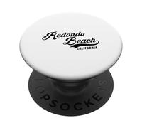 Redondo Beach California Adecuado para Hombres y Mujeres. PopSockets PopGrip Adhesivo