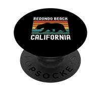 Redondo Beach California South Bay Los Ángeles Torrance 310 PopSockets PopGrip Adhesivo