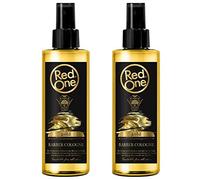 Redone Aftershave Natural Barbero Colonia Gold 2 x 150 ml | Fragancia duradera | Producto de cuidado premium para hombres | 2 unidades