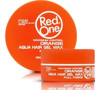 RedOne Aqua Hair Wax Maximum Hold Full Force - Gel para el cabello, 150 ml, color naranja