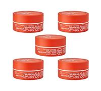 RedOne Aqua Hair Wax Maximum Hold Full Force - Gel para el cabello, 150 ml (paquete de 5), color naranja