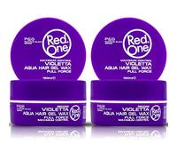 RedOne Aquatic - Cera para el cabello (150 ml, control de bordes, ultraadherente, cera para el cabello para hombres y mujeres, aroma a lavanda, control máximo, 2 unidades)