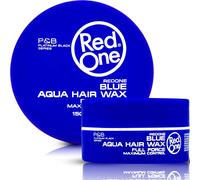 RedOne Blue PACK Cera Para Peinar Aqua Hair Full Force Red Chicle 150 ml
