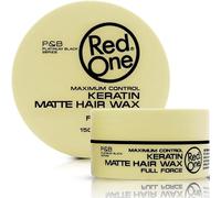 Redone Cera mate para el cabello con queratina, 150 ml, fuerza completa, control máximo, sin brillo, cera para el cabello para mujeres y hombres