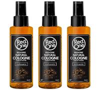 Redone Colonia en espray para después del afeitado natural, 3 x 150 ml, fragancia duradera, producto de cuidado premium, 3 unidades