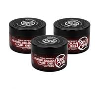 RedOne Gel Fijador de Cabello Efecto Chicle Pack de 3 x 400 ml | Máxima Fijación | Full Force | Acabado Natural | Gel Capilar Profesional | Total 1.200 ml