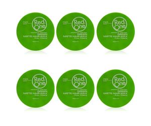 RedOne Verde Mate Pelo Cera Full Force , (6er Pack) 150ml