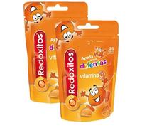 Redoxitos Vitamina C +4 Años Sabor Naranja 2x25 Perlas Blandas FORMATO AHORRO