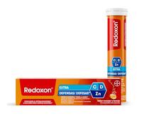 Redoxon Comprimidos efervescentes Extra Defensas, Vitamina C, D y Zinc, 15 comprimidos
