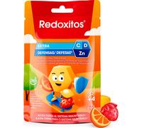 Bayer Gominolas Redoxon Redoxitos Extra Defensas - Vitamina C, D y Zinc - Naranja/Fresa 25 uds