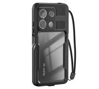Redpepper Funda para Redmi Note 13 5G impermeable IP68 con correa de muñeca incluida