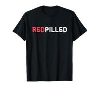 Redpilled - Camiseta Red Pill World Conspiracy Theory Camiseta