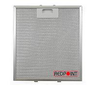 REDPOINT® Filtro de aluminio para campanas 267 x 305 x 9 mm - Adaptabilidad: "Elica"