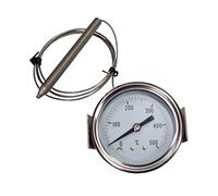 REDPOINT PIROMETRO/termómetro 0-500° - Ø60 mm. para hornos de pizza, barbacoa, hornos de leña, etc.