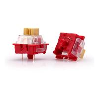 Redragon A113 Bullet-F (24 interruptores mecánicos táctiles transparentes) - Placa montada de 3 pines - equivalente azul - intercambiable en caliente - 50 millones de clics | (24 interruptores +