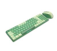 Redragon BS8772 Combinación inalámbrica de teclado y ratón 75% 78 teclas 2,4 GHz inalámbrico de bajo perfil teclado con batería recargable, retroiluminación azul única 2400 DPI ratón ergonómico