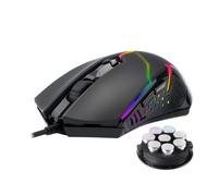 Redragon - centrophorus ratón gaming negro