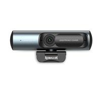 Redragon GW911 Webcam 4K para PC, Ultra HD Doble Micrófono Cancelación Ruido, Enfoque Automático PDAF, Corrección Automática Luz, Plug & Play, Tapa Privacidad - Compatible Zoom/Teams/Skype/Google Meet