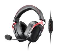 Redragon H312 - Auriculares de diadema para videojuegos RGB, USB, color negro