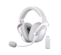 Redragon H510 PRO Auriculares con sonido envolvente 7,1 para juegos RGB de 3 modos, controladores de audio de 53 mm en almohadillas para los oídos de espuma viscoelástica