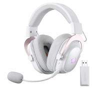 Redragon H510 PRO Auriculares con sonido envolvente 7,1 para juegos RGB de 3 modos, controladores de audio de 53 mm en almohadillas para los oídos de espuma viscoelástica