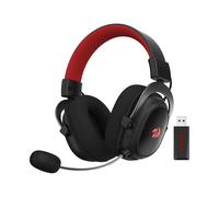 Redragon H510 PRO Zeus-X RGB auriculares inalámbricos para juegos sonido envolvente 7,1 controladores de Audio de 53MM auriculares multiplatformas Negro