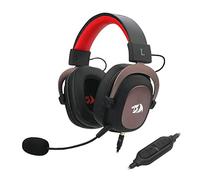 Redragon H510 Zeus 2 - Auriculares Headset cómodos para Gaming - Audio de Alta Definición + Potentes Bajos - Cascos con Micrófono para PC, Móvil, PS4 - Sonido 7.1 + Software descargable
