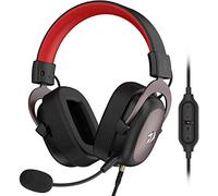 Redragon H510 Zeus 2 - Cascos Gaming - Audio de Alta Definición + Potentes Bajos - Cascos con Micrófono para PC, Móvil, PS4 - Sonido 7.1 + Software descargable