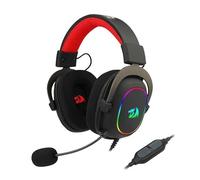 Redragon H510 Zeus X Cascos Gaming RGB - USB - 7.1 Envolvente Virtual - Bajos Potentes - Almohadillas de tela suave con Memory Foam - PC Compatible