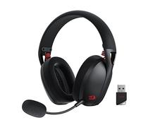Redragon H848 Auriculares inalámbricos Bluetooth para Juegos - Ligeros - Sonido Envolvente 7.1 - Controladores de 40MM - Micrófono Desmontable - Multiplataformas para PC, PS5/4/3, NS, Móviles