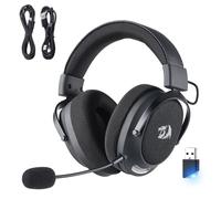 Redragon H858 3-Mode Wireless Gaming Headset, 7.1 Surround Sound, 53 mm Drivers,