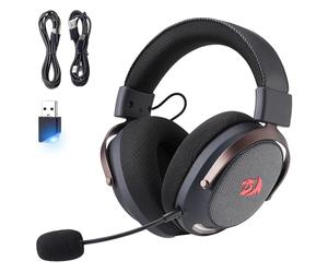 Redragon H858 Cascos Inalámbricos 3 Modos 7.1 53mm | cascos gaming inalámbricos 3 modos sonido envolvente 7.1 drivers 53mm almohadillas micro desmontable cancelación ruido