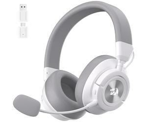 Redragon H889 Auriculares Gaming Inalámbricos 4 en 1 Audio 7.1 53mm | 2.4G BT USB 3.5mm Batería 51h Uso Mientras Carga Micrófono Desmontable PC PS5 NS Móvil