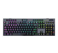Redragon - HORUS Teclado Mecánico Gaming Inalámbrico RGB - Switch Rojo - Español - Negro