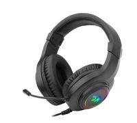 Redragon Hylas H260 RGB Gaming Headphones, High Definition Audio + Powerful Bass, Gaming Headphones, Large Ear Pads, PC Function, Black
