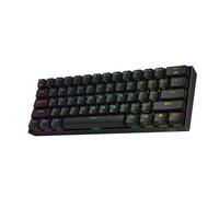 Redragon K530 Pro Draconic 60% Teclado mecánico inalámbrico RGB 3 modos 61 teclas para juegos intercambiables en caliente Blanco