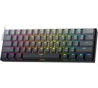 Redragon K617 Clavier de jeu à déclenchement Rapide, Clavier mécanique filaire à 60% Avec 61 Touches, interrupteur magnétique spécial, Point d'actionnement réglable, taux de requête 8 K Hz, US Layout