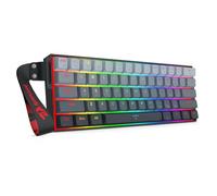 Redragon K617 HE Rapid Trigger - Teclado para juegos con activación hiperrápida ajustable, teclado mecánico con cable de 60% y 61 teclas con interruptor magnético de efecto Hall dedicado, versión con
