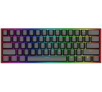Redragon k630 rgb dragonborn 60% teclado mecánico gaming - iluminacio