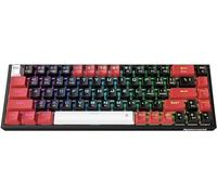 Redragon K631 Castor 65% con cable RGB Gaming Keyboard, 68 teclas teclado mecánico compacto intercambiable en caliente w/100% Hot-Swap Socket, Free-Mod placa montada PCB y teclas de flecha especiales